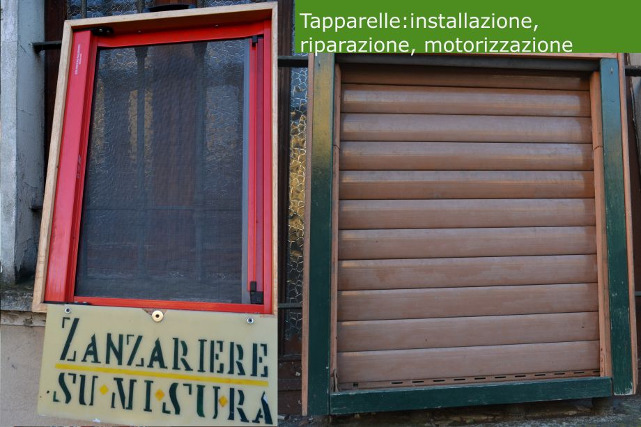 Installazione, riparazione zanrariere, tapparelle e motorizzazione a Pavia
